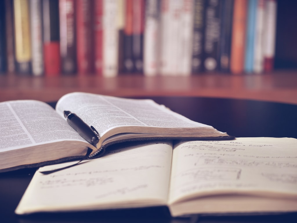 Books and English language learning materials